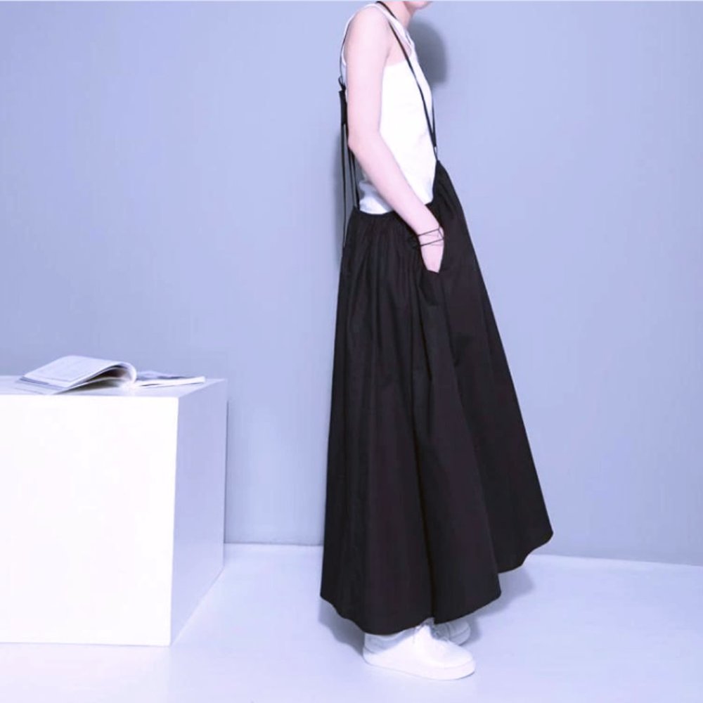 Marigold Shadows Baghy Tie Skirt Dress OS